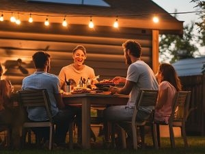 What personalized outdoor lighting services does Astoria Lighting offer?